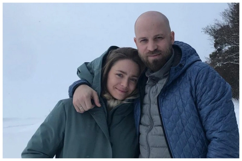 Карина Разумовская со вторым мужем Егором Бурдиным