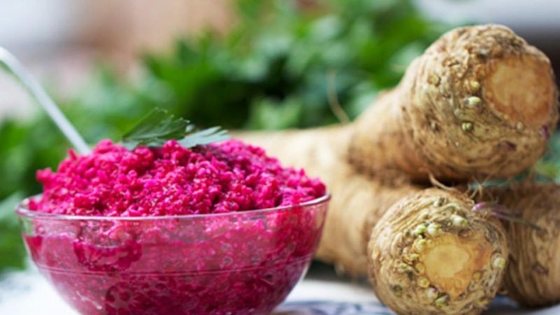 Свекла с хреном: зимняя острая заправка