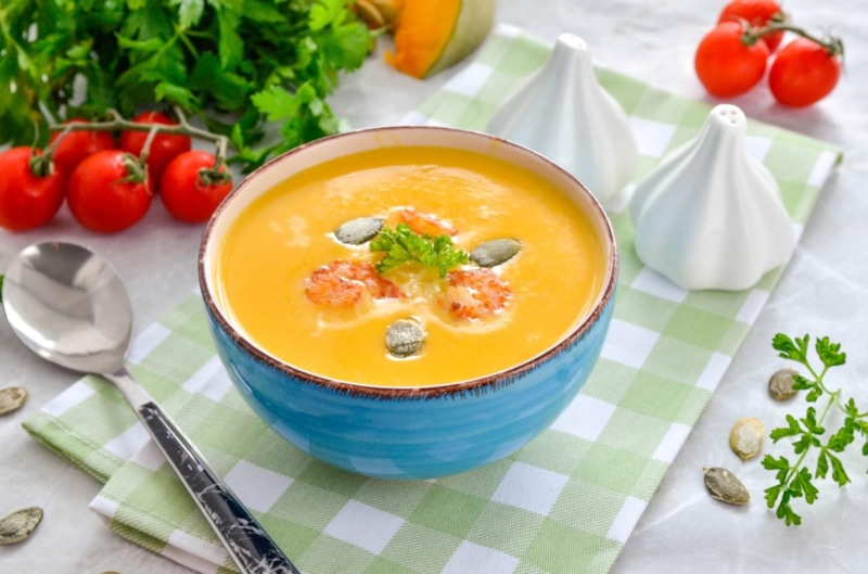 Тыквенный суп: польза и свойства