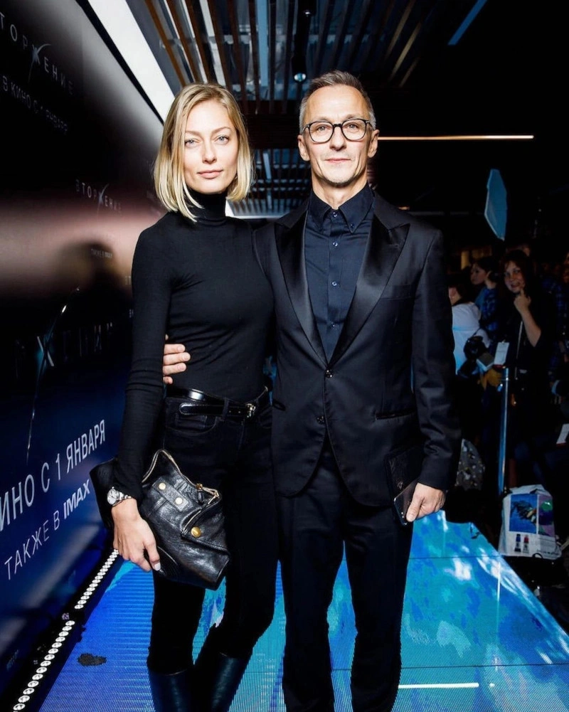 Степан Михалков с женой