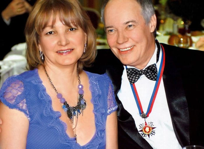 Владимир Конкин с женой