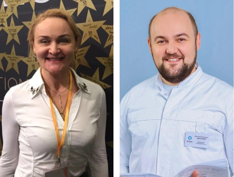 Ирина Абельская и Дмитрий Абельский