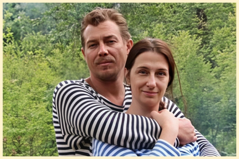 Александр Бухаров и его жена Елена