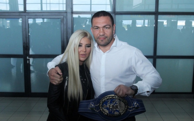 Кубрат Пулев и девушка Андреа