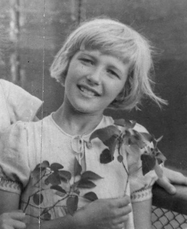 Светлана Дружинина в детстве