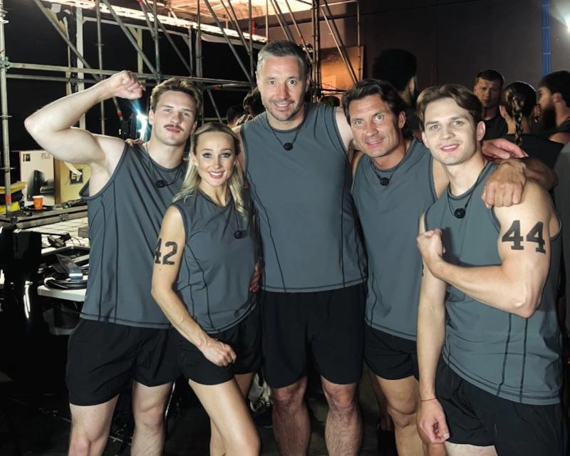 Оксана Яшанькина в шоу «Титаны» на телеканале ТНТ