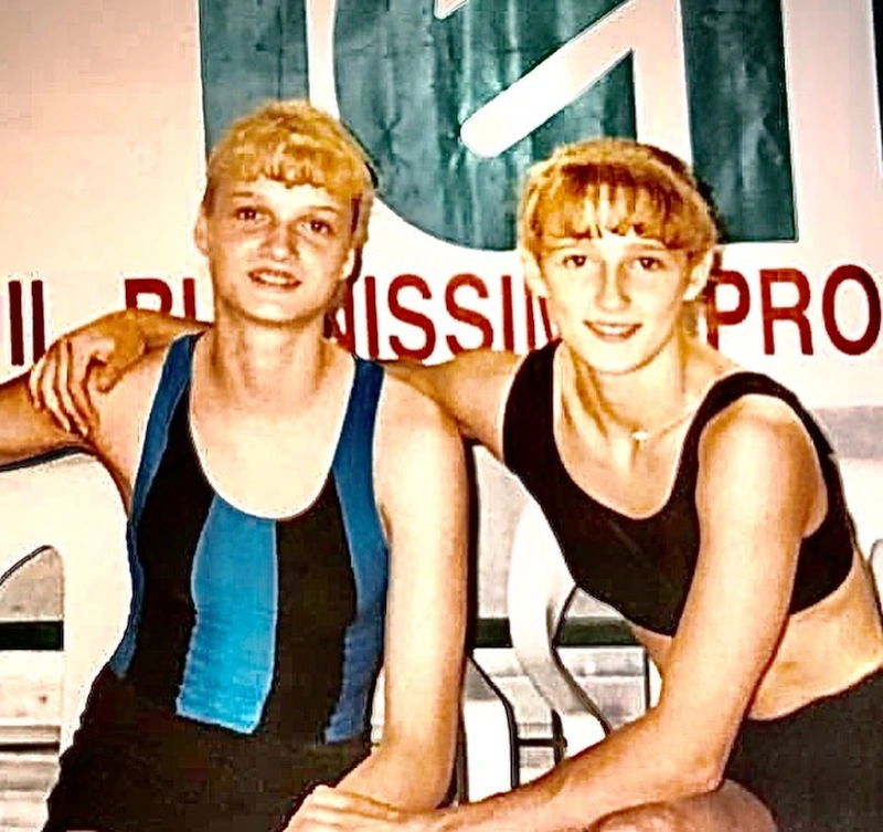 Оксана Яшанькина в молодости