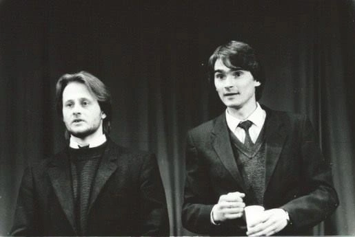 Эдуард Радзюкевич и Александр Жигалкин в молодости