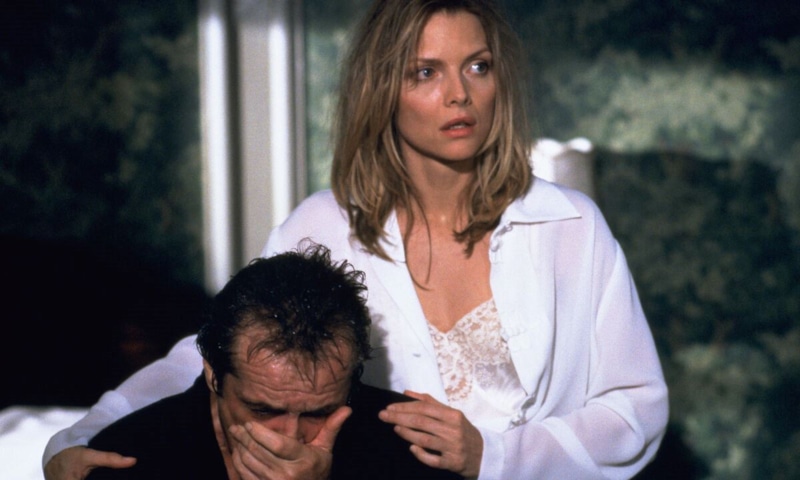 Мишель Пфайффер и Джек Николсон Мишель Пфайффер и Джек Николсон