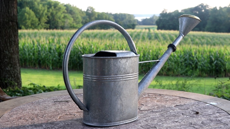 Ложка на лейке: мягкий полив