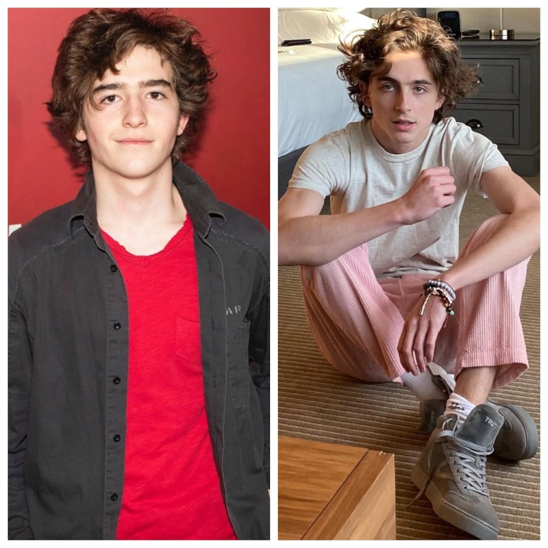 Артем Кошман и Тимоти Шаламе (похож)