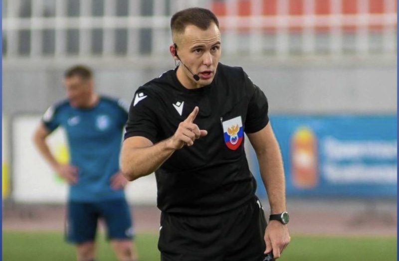 Футбольный судья Игорь Захаров / Фото: ФК «Уфа»