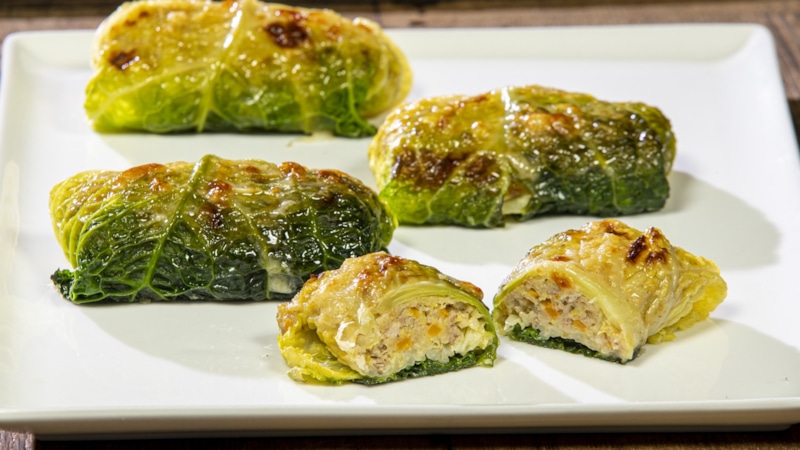 Голубцы из савойской капусты: нежность вкуса