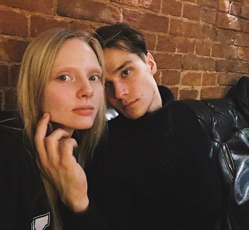Никита Кучихидзе и его девушка Маша Шер