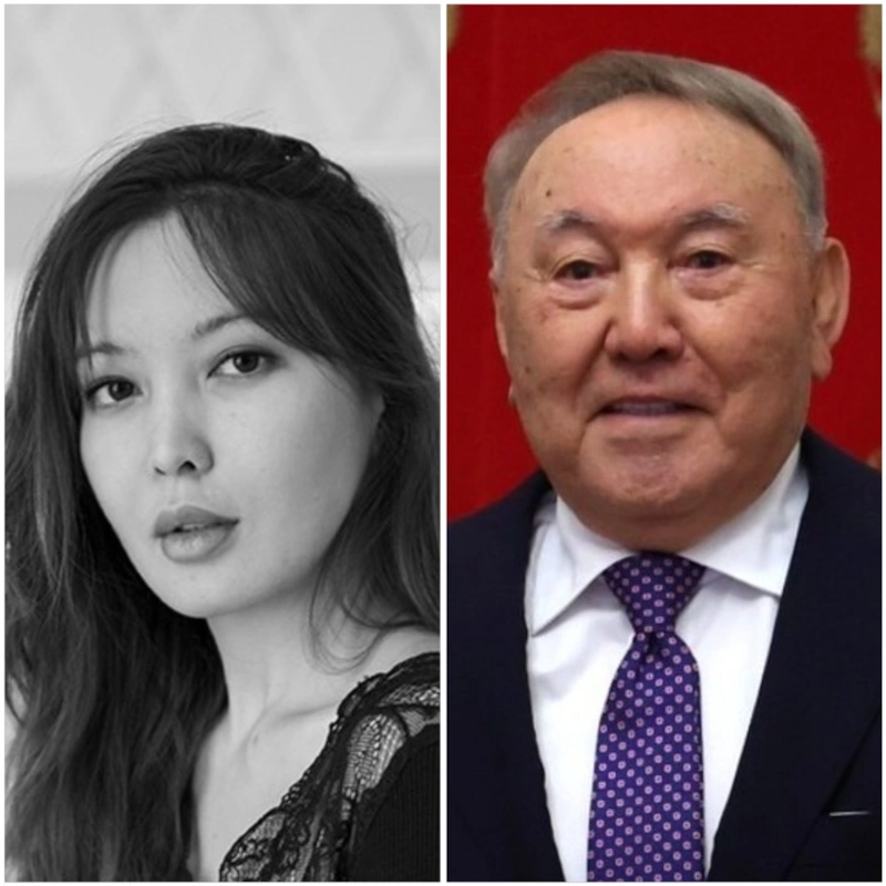 Асель Курманбаева и Нурсултан Назарбаев