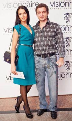 Сергей Селегень с супругой Анной, дочерью депутата Госдумы Вячеслава Макарова