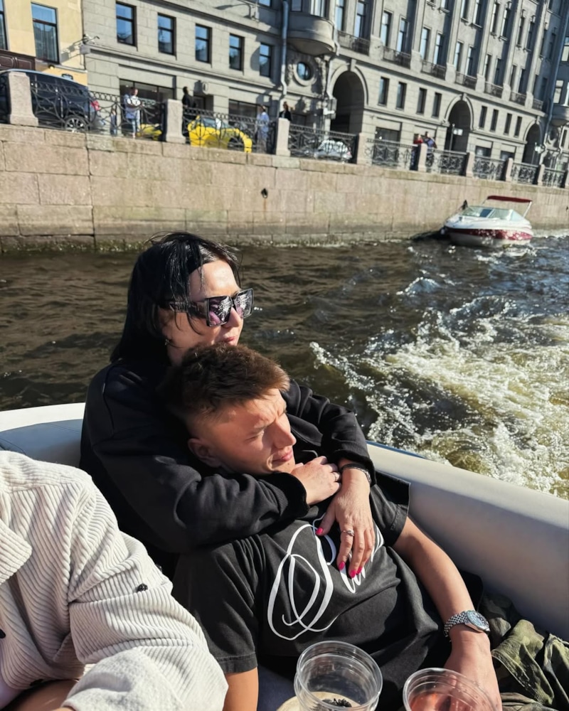 Андрей Мостовой с мамой