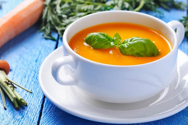 Морковный суп-пюре: вкус осени
