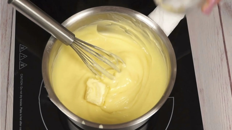 Заварной крем: нежная текстура и блеск