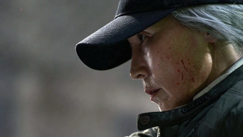 Ли Хе Ён в фильме «Старуха с ножом»