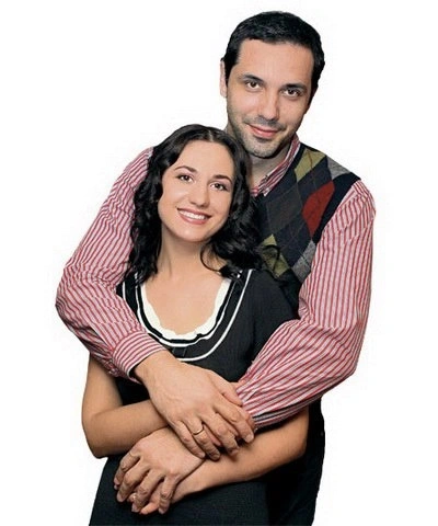 Александр Никитин с Надеждой Бахтиной