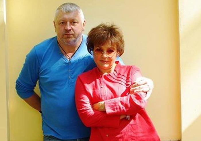 Игорь Воробьев с женой Еленой Мольченко