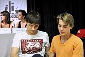 Глеб Пускепалис и Иван Янковский