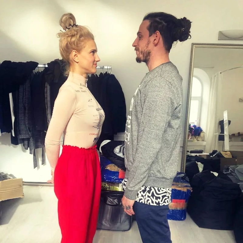 Ирина Тонева с мужем