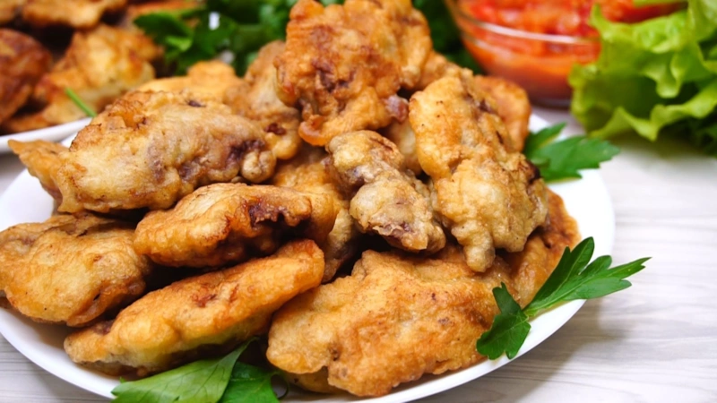 Куриная печень: нежность в кляре