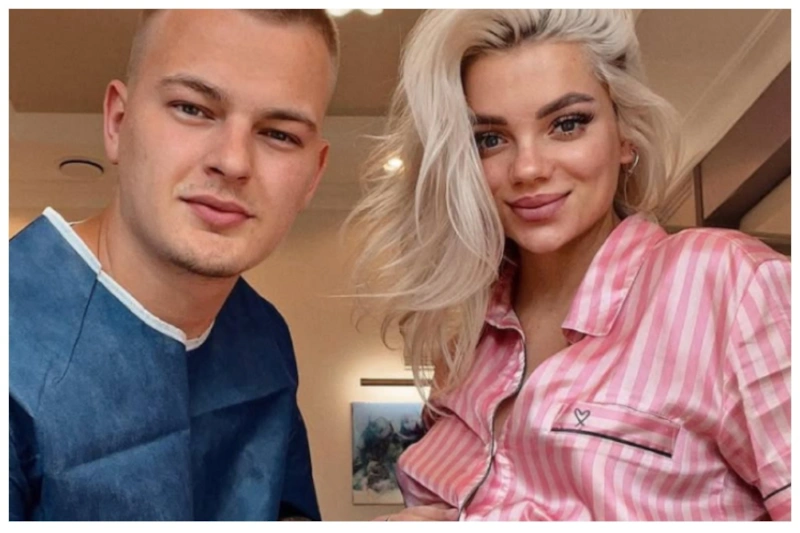 Екатерина Шкуро с мужем Дмитрием Козловым