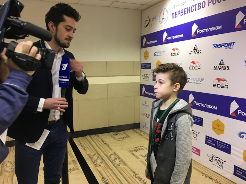 Даниил Самсонов в детстве