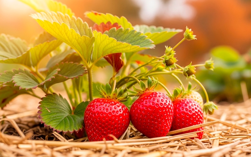 Осенний уход за клубникой: залог сладкого урожая