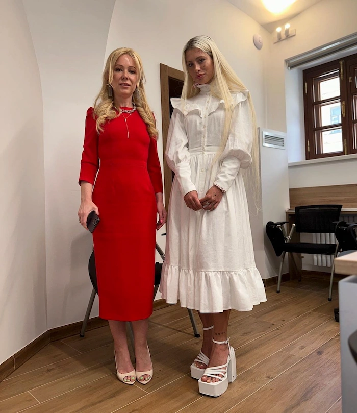 Анна Михеева и Екатерина Мизулина