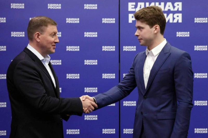 Андрей Турчак и Илья Медведев 