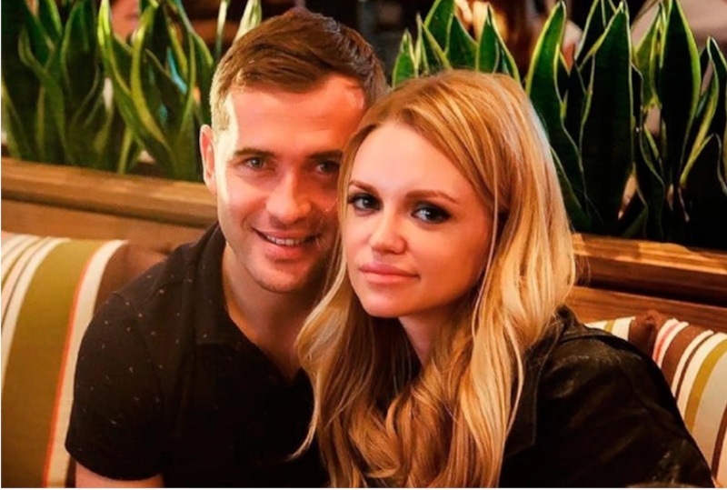 Александр Кержаков и Милана Тюльпанова