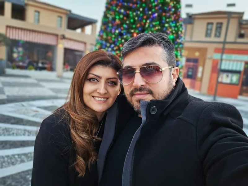 Влад Порфиров с женой