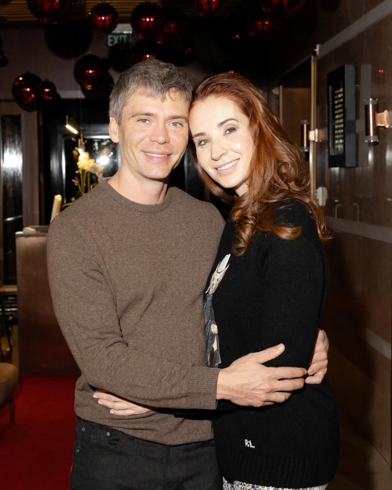 Данна Карагусова и ее муж