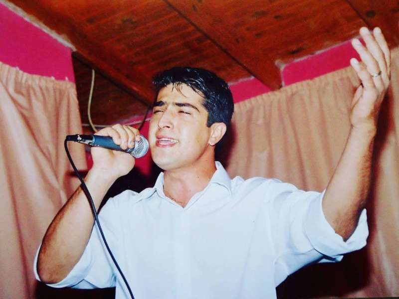 Влад Порфиров в молодости