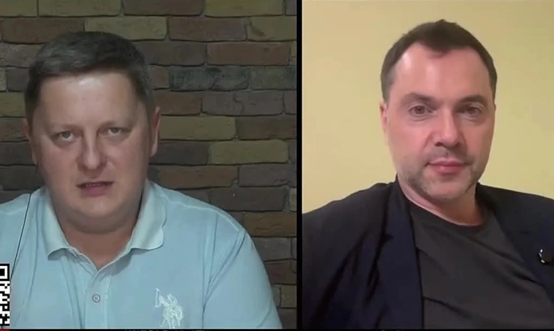 Александр Шелест и Алексей Арестович Александр Шелест и Алексей Арестович