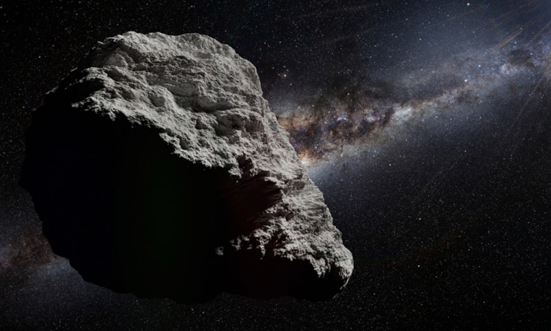 Рюгу в космосе: следы воды на астероиде