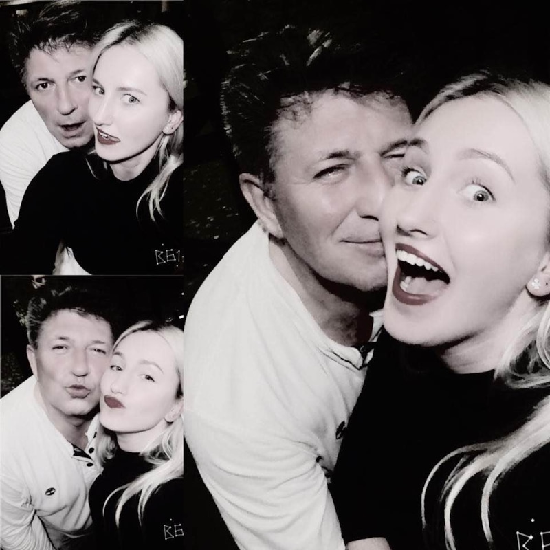 Николай Боклан с племянницей Марианной