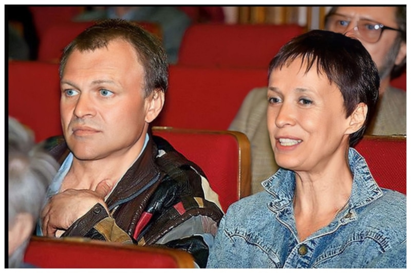 Ирина Печерникова с третьим мужем Александром Соловьевым