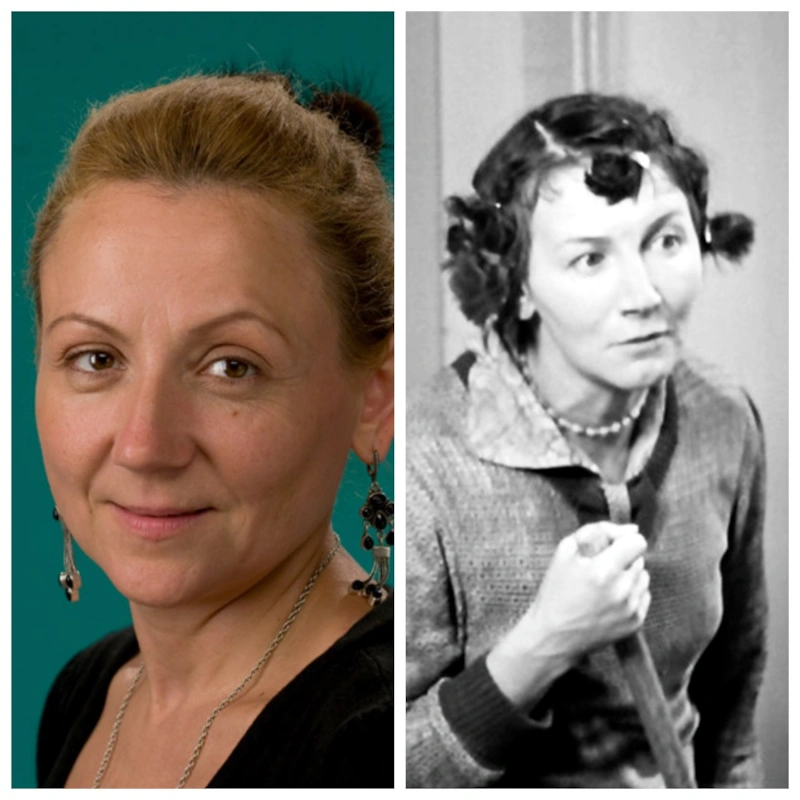 Елена Репина и Ринa Зеленaя (похожи) Елена Репина и Ринa Зеленaя (похожи)