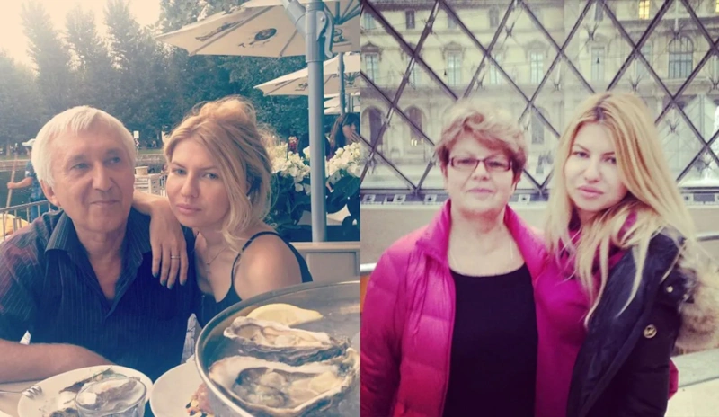 Надежда Стрелец с родителями Надежда Стрелец с родителями