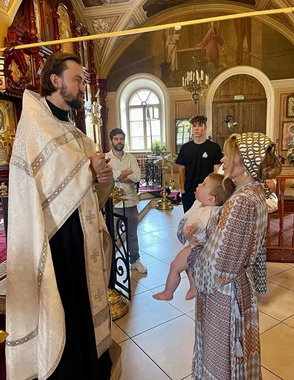 Крещение сынa Надежды Стрелец Крещение сынa Надежды Стрелец