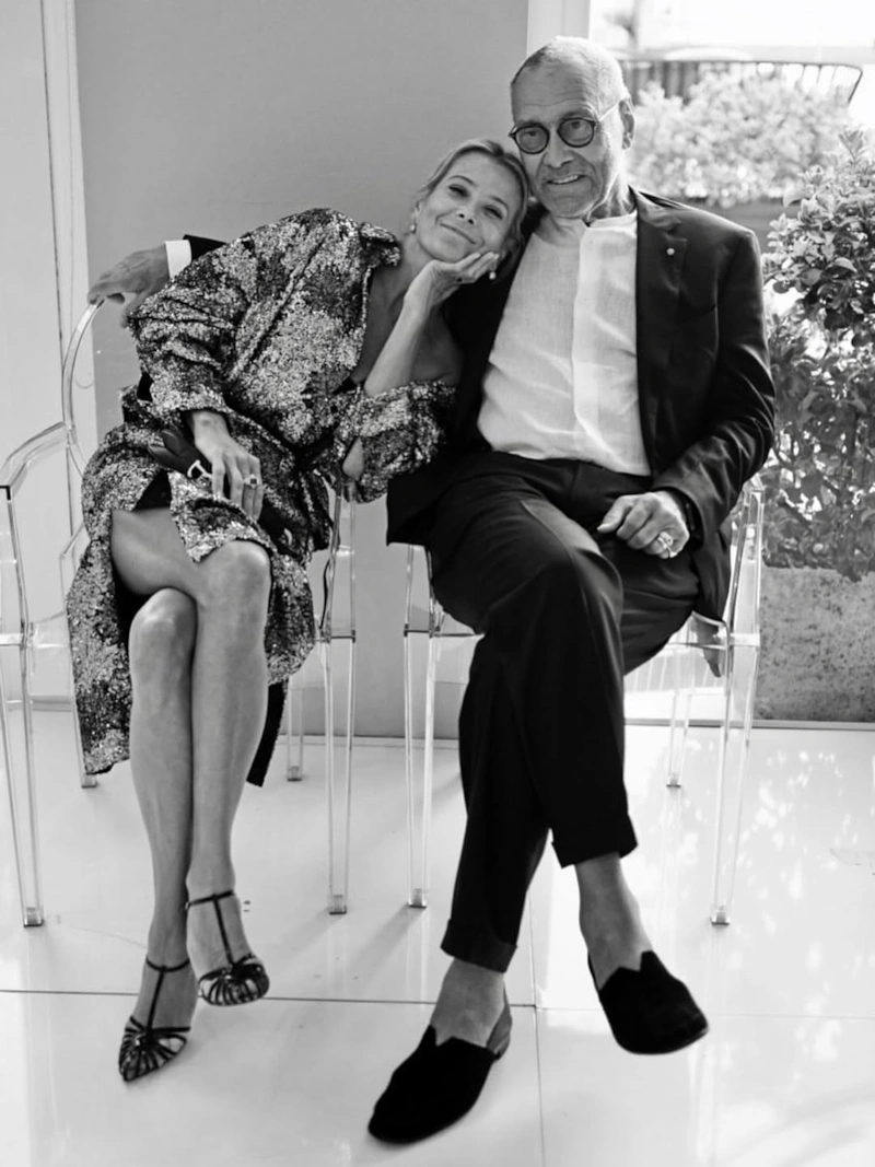 Юлия Высоцкая и Андрей Кончаловский