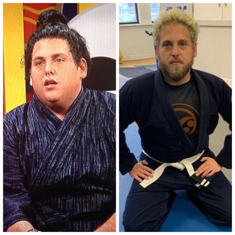 Джона Хилл до и после похудения