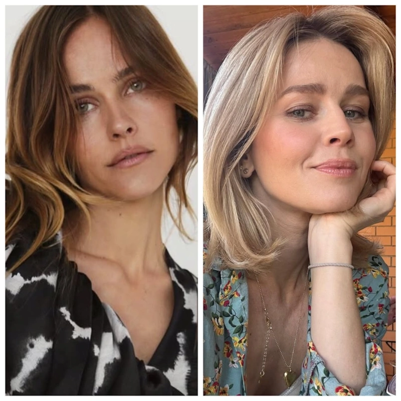 Изабель Лукас и Екатерина Кузнецова (похожи)