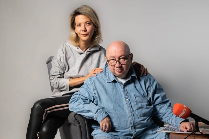 Надана Фридрихсон и Игорь Виттель в программе «Добрый вечер»