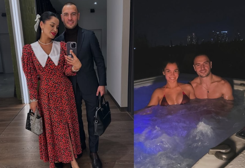 Юлия Салибекова с продюсером Константином Волгиным